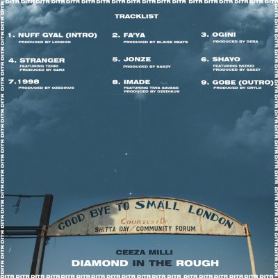 Ceeza Milli – Diamond In The Rough tracklist
