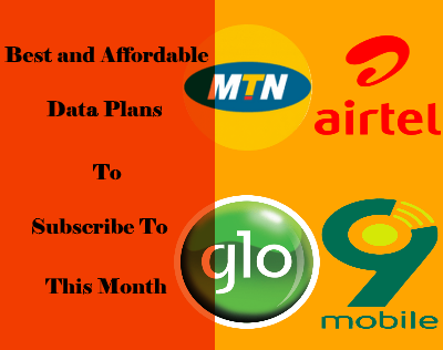 Best and Affordable Data Plans To Subscribe To This Month
