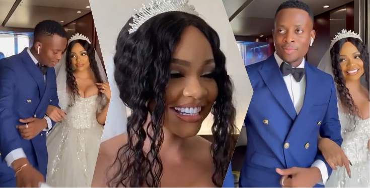 Comedian Sydney Talker Takes Vows with Nengi