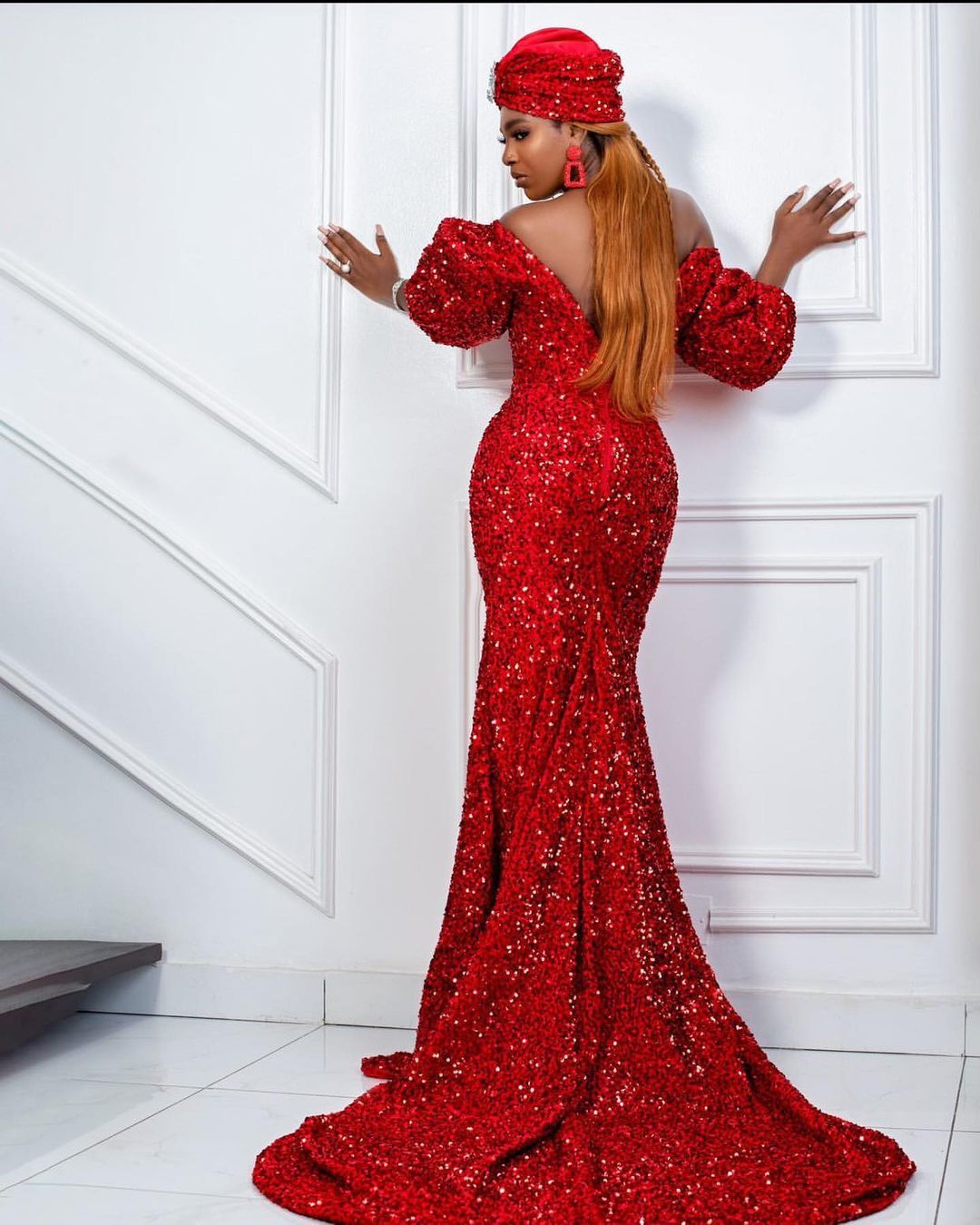 Ten Nigerian Female Celebrities That Rocked Red Outfit On Valentine’s ...