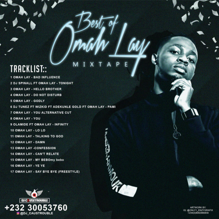 Tracklist DJ Causetrouble – Best Of Omah Lay