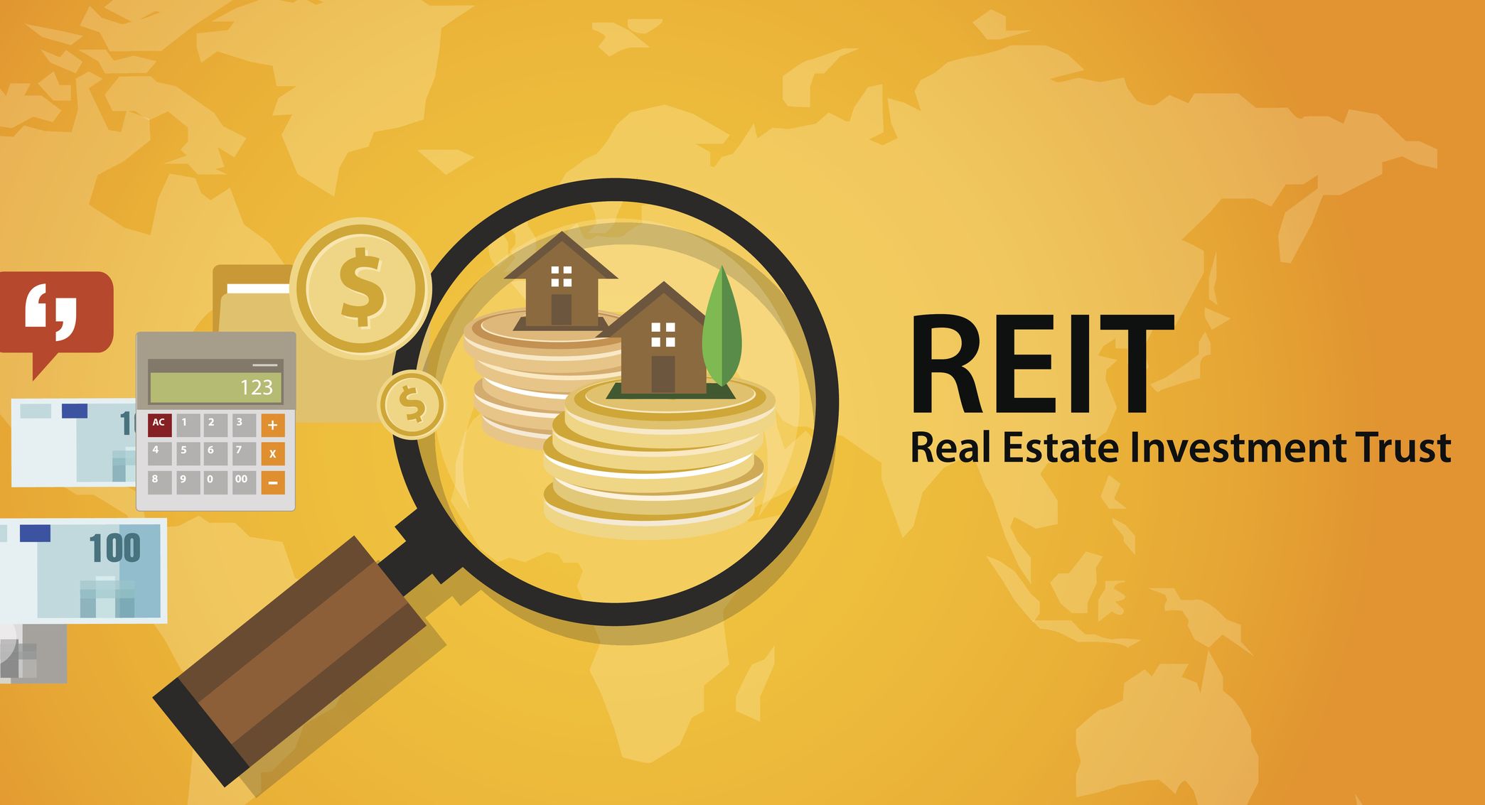 REIT Real Estate Investment Trust money for home finance transaction