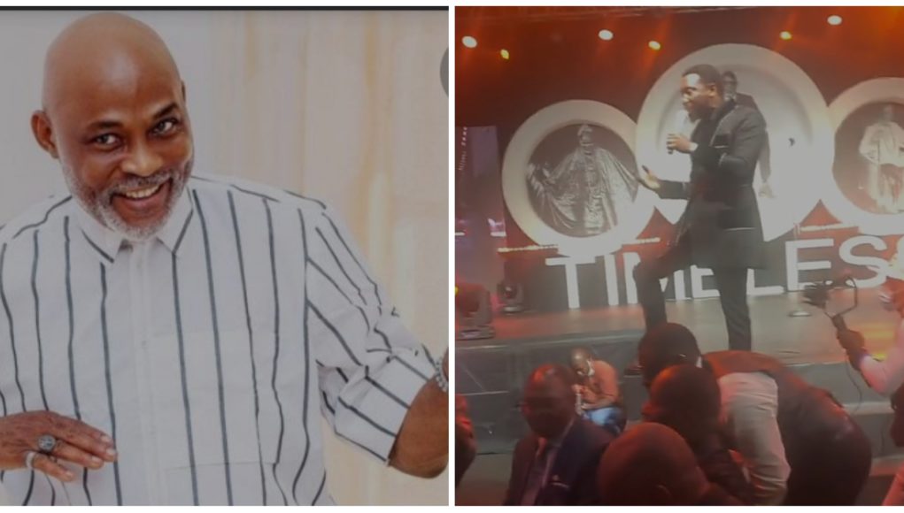 Watch as Timi Dakolo performs ”Flying without wings” at RMD 60th birthday (Video)