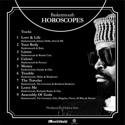 Basketmouth – Horoscopes Album Track Lists