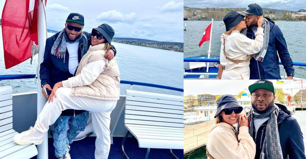 “This man made the best decision of marrying Rosey” – Fans shade Tonto Dikeh as they gush over Churchill and wife’s vacation in Switzerland