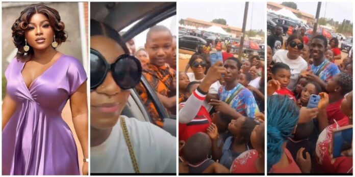 Reactions trail Destiny Etiko’s move after being besieged by fans in Enugu —VIDEO