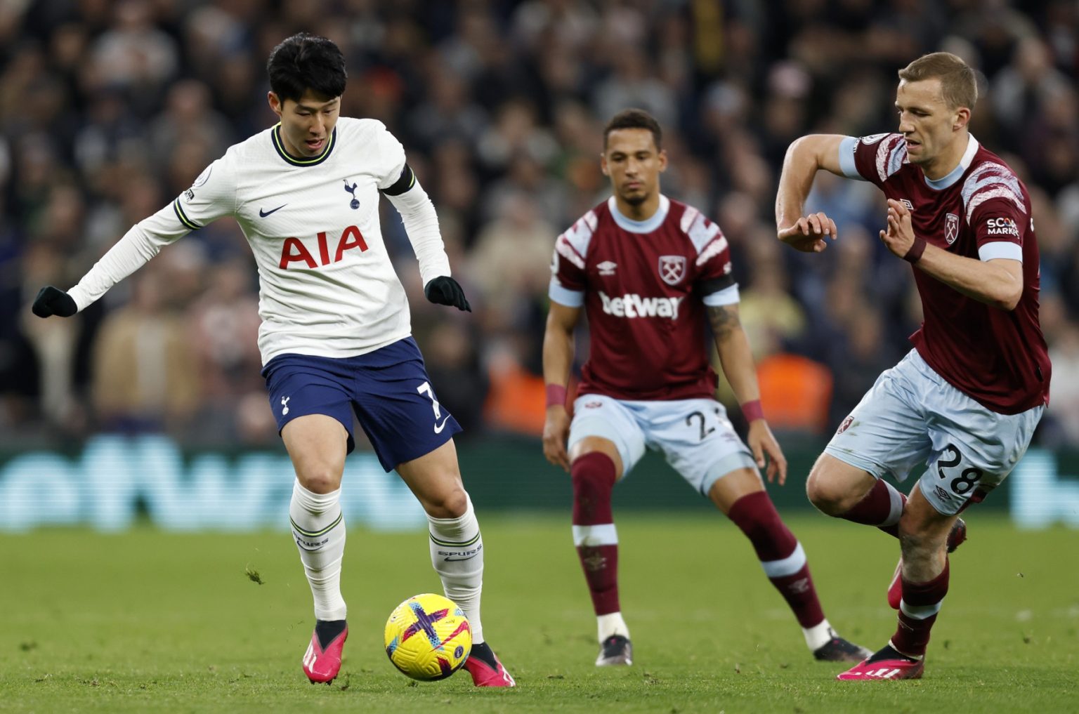 Spurs call for action after ‘reprehensible’ racist abuse of Son