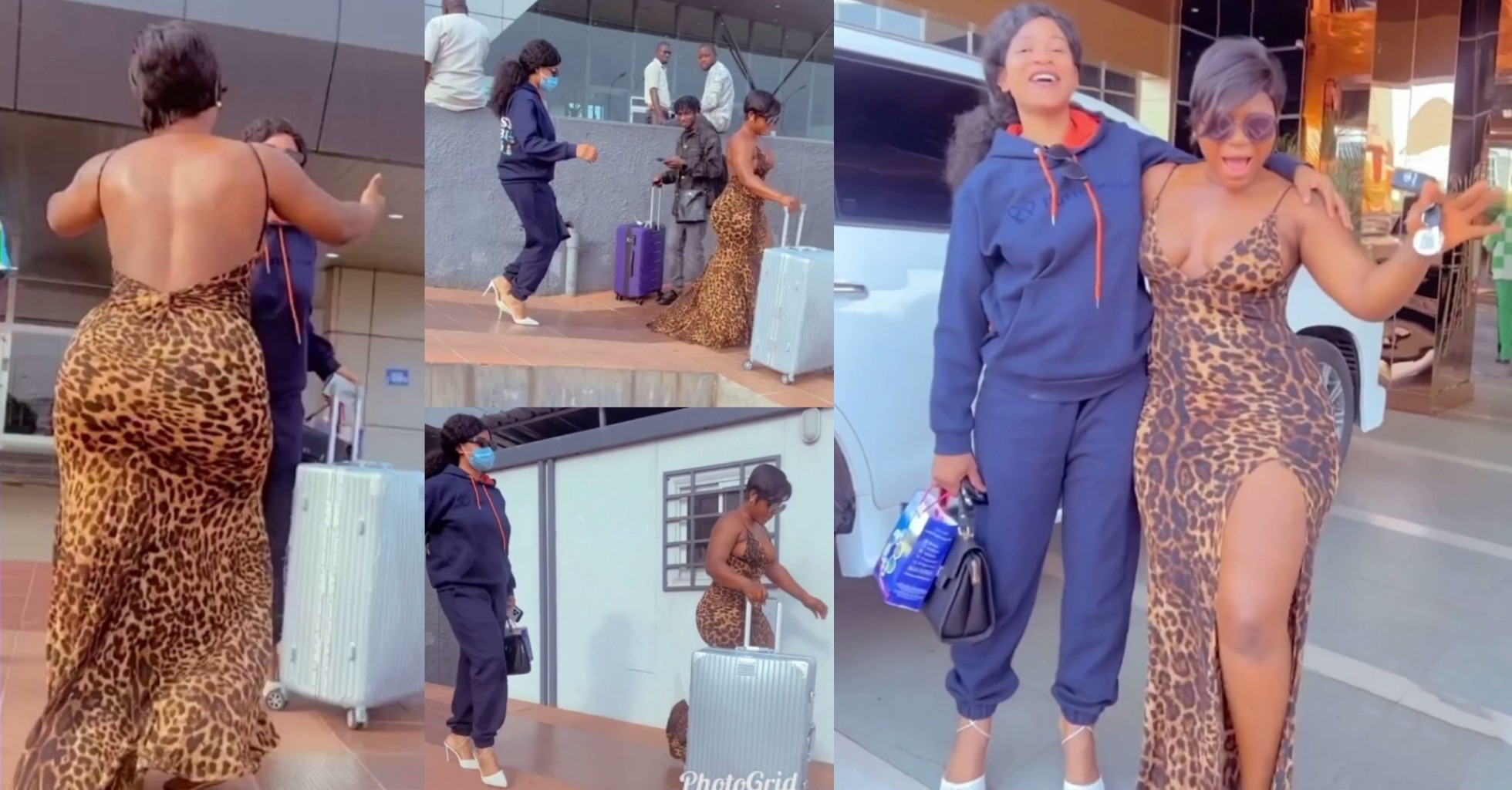 BBNaija’s Phyna set to feature in Destiny Etiko’s new movie, links up with Actress at Asaba airport – VIDEO