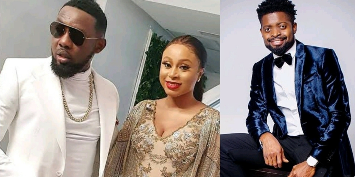 Comedian AY Wife Mabel Makun and Basketmouth