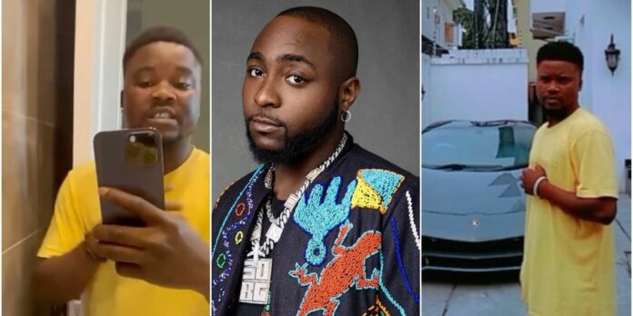 “I never use iPhone before” – Davido’s housekeeper over the moon as singer gifts him iPhone 14 Pro Max