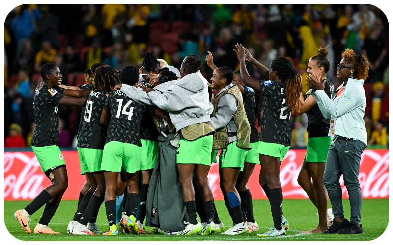 Super Falcons are living the dream at the 2023 FIFA Women's World Cup